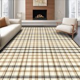 Contemporary Earthy Checkered Aesthetic(Beige)