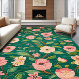 Vibrant Whimsical Floral Aesthetic(Green)