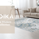 Chic Grey Medallion Design(Gray)