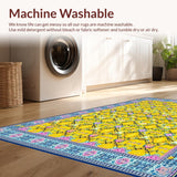 Charming Colorful Diamond Lattice(Yellow)