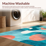 Dynamic Coastal Wave Motif(Blue)