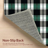 Earthy Tone Striped Farmhouse Style(Black)