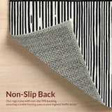 Artistic Zebra Print Aesthetic Charm(Black)