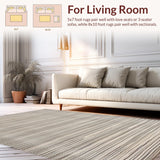 Inviting Natural Fibers Richly Crafted(Beige)