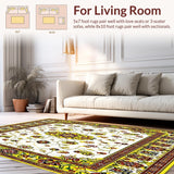 Vintage Flora Area(White)