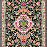 Chic Earthy Toned Geometric Ensemble(Black)