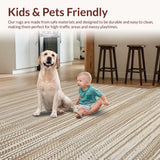 Reversible Rustic Vintage Style(Beige)