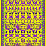 Ultra Soft Area Rug, Non Slip, Stain Resistant, Washable Area Rugs for Living Room, Bedroom, Striking Yellow Carnival Theme(Yellow)