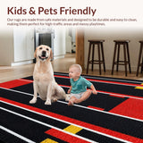 Energetic Start Finish Line Layout(Red)