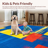 Dynamic Multicolor Geometric Arrangement(Blue)