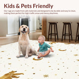 Celestial Pastel Clouds and Stars(Beige)