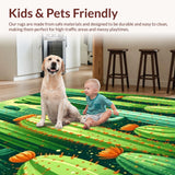 Contemporary Pastel Cacti Arrangement(Green)