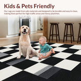 Classic Timeless Checkered Motif(Black)