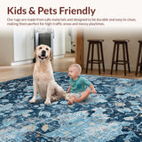 Charming Vintage Botanical Design(Blue)