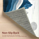 Elegant Earthy Mountain Motif(Blue)