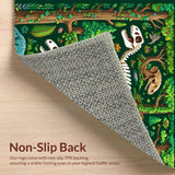 Vibrant Colorful Jurassic Theme(Green)