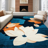 Lively Exotic Floral Aesthetic(Blue)