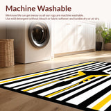 Contemporary Striped Decorative(Black)