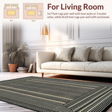 Elegant Multicolored Braided Motif(Beige)