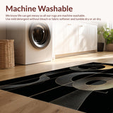 Bold Artistic Geometric Fusion(Black)