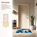 Chic Modern Color Block(Blue)