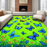 Intricate Nature Themed Whimsical Touch(Blue)