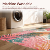 Elegant Distressed Medallion Style(Pink)