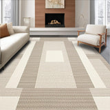 Chic Striped Modern Motif(Beige)
