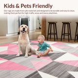 Dynamic Pink Patterned Delight(Pink)