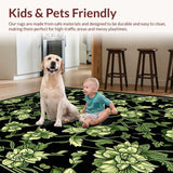 Contemporary Leaf Design(Green)