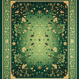 Cozy Rustic Leafy Impression(Green)