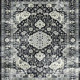 Elegant Geometric Tiled Arrangement(Black)