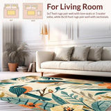 Charming Tropical Floral Fusion(Beige)
