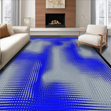Bright Whimsical Swirl Composition(Blue)