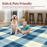Chic Windowpane Check Aesthetic(Beige)