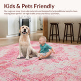 Chic Pastel Patterned Delight(Pink)