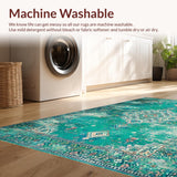 Elegant Distressed Geometric Touch(Green)