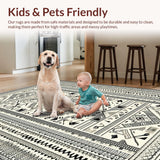 Elegant Earth Toned Diamond Design(Black)