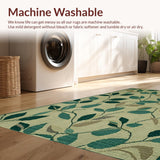 Chic Verdant Geometric Fusion(Beige)