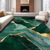 Dynamic Earth Tone Geometric Art(Green)