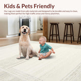 Contemporary Smooth Geometric Lines(Beige)