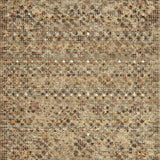Ultra Soft Area Rug, Non Slip, Stain Resistant, Washable Area Rugs for Living Room, Bedroom, Luxe Distressed Brown Texture(Beige)