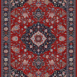 Modern Abstract Floral Elements(Red)