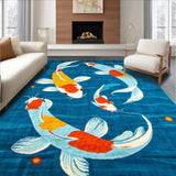 Cheerful Fishy Fantasy Artwork(Blue)