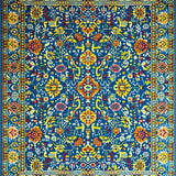 Striking Colorful Diamond Layout(Blue)