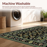 Vibrant Botanical Ogee Style(Black)