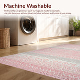 Minimalist Symmetrical Pink Grey Scheme(Pink)