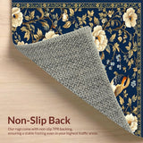 Navy Toned Floral Elegance(Blue)