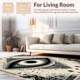 Elegant Black and Beige Fusion(Black)