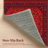 Contemporary Whale Graphic Motif(Red)